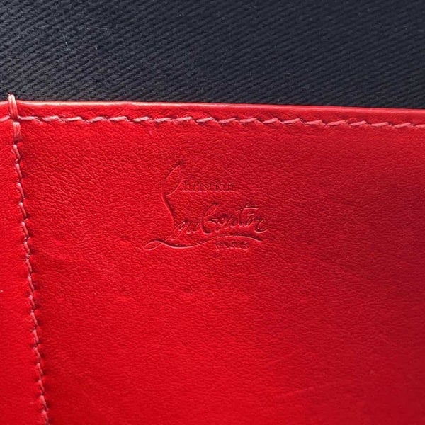 クリスチャン・ルブタン ハンドバッグ トリックトラック スモール スパイクスタッズ 1165005 Christian Louboutin クラッチ 3wayバッグ 黒