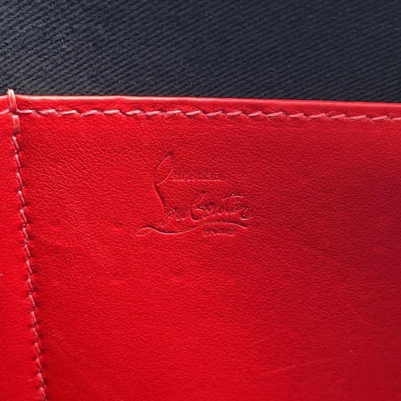 クリスチャン・ルブタン ハンドバッグ トリックトラック スモール スパイクスタッズ 1165005 Christian Louboutin クラッチ 3wayバッグ 黒