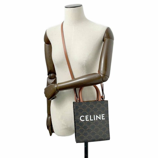 セリーヌ ハンドバッグ トリオンフ ミニ バーティカル カバ 194372 CELINE バッグ 2wayショルダーバッグ