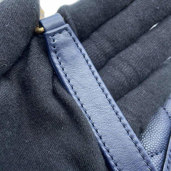 シャネル チェーンショルダーバッグ CCフィリグリー バニティバッグ キャビアスキン A93343 CHANEL バッグ