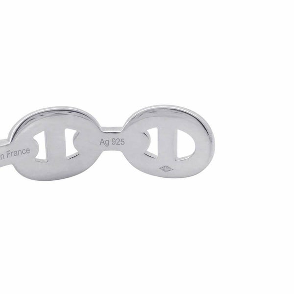 エルメス ブレスレット シェーヌダンクル アンシェネ バングル SV925シルバー サイズSH HERMES バングル