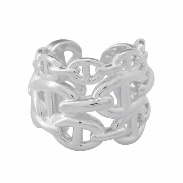 エルメス リング シェーヌダンクル アンシェネGM Enchainee SV925シルバー リングサイズ52 HERMES