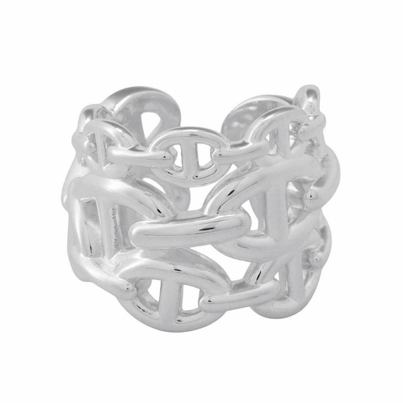 エルメス リング シェーヌダンクル アンシェネGM Enchainee SV925シルバー リングサイズ52 HERMES