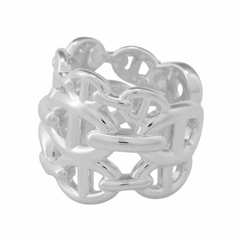 エルメス リング シェーヌダンクル アンシェネGM Enchainee SV925シルバー リングサイズ52 HERMES