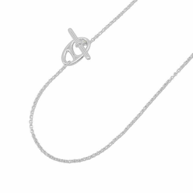 エルメス ネックレス シェーヌダンクル パンク 42cm SV925シルバー HERMES ジュエリー