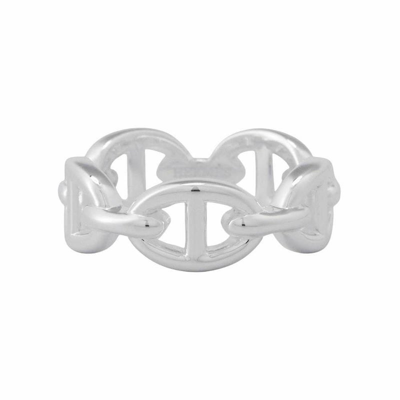 エルメス リング シェーヌダンクル アンシェネPM SV925シルバー リングサイズ53 HERMES ジュエリー