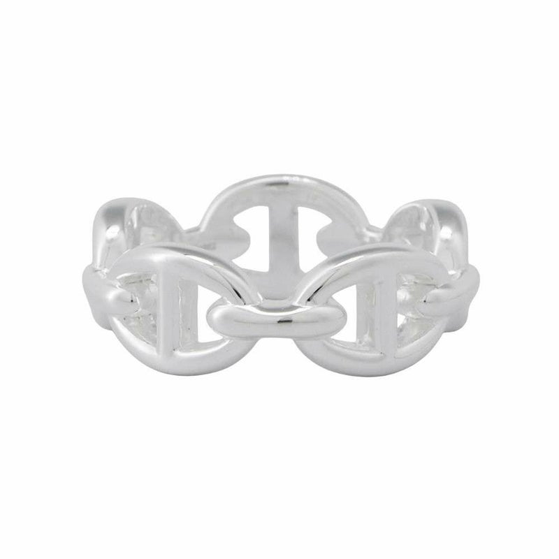 エルメス リング シェーヌダンクル アンシェネPM SV925シルバー リングサイズ53 HERMES ジュエリー