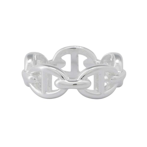 エルメス リング シェーヌダンクル アンシェネPM SV925シルバー リングサイズ53 HERMES ジュエリー