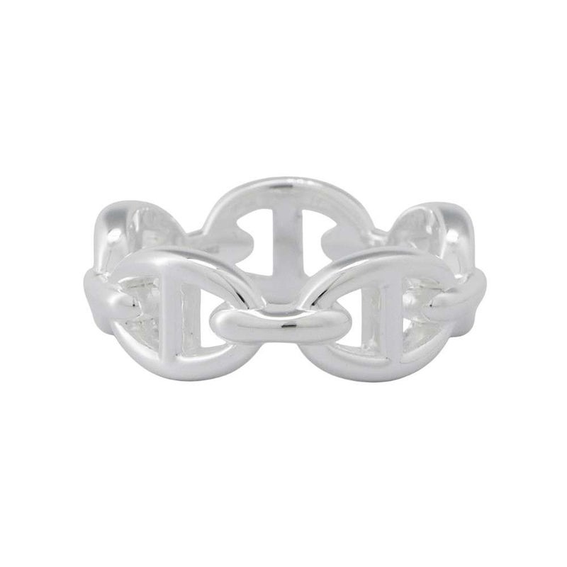 エルメス リング シェーヌダンクル アンシェネPM SV925シルバー リングサイズ53 HERMES ジュエリー