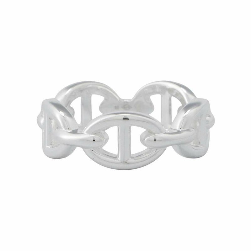 エルメス リング シェーヌダンクル アンシェネPM SV925シルバー リングサイズ53 HERMES ジュエリー