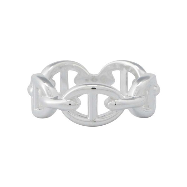 エルメス リング シェーヌダンクル アンシェネPM SV925シルバー リングサイズ53 HERMES ジュエリー