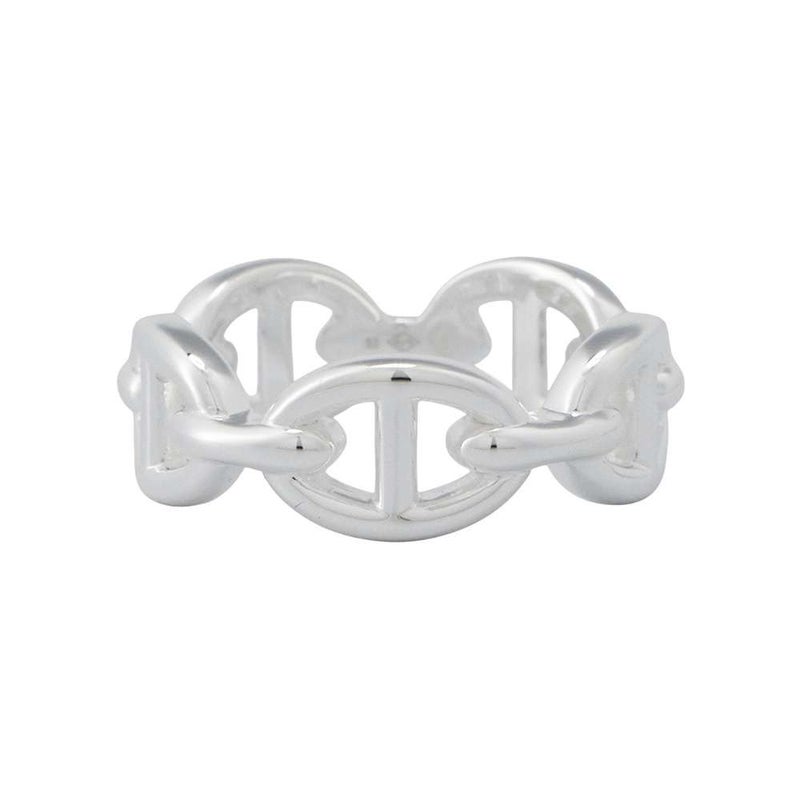 エルメス リング シェーヌダンクル アンシェネPM SV925シルバー リングサイズ53 HERMES ジュエリー