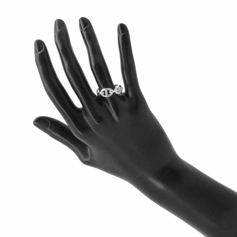 エルメス リング シェーヌダンクル アンシェネPM SV925シルバー リングサイズ53 HERMES ジュエリー