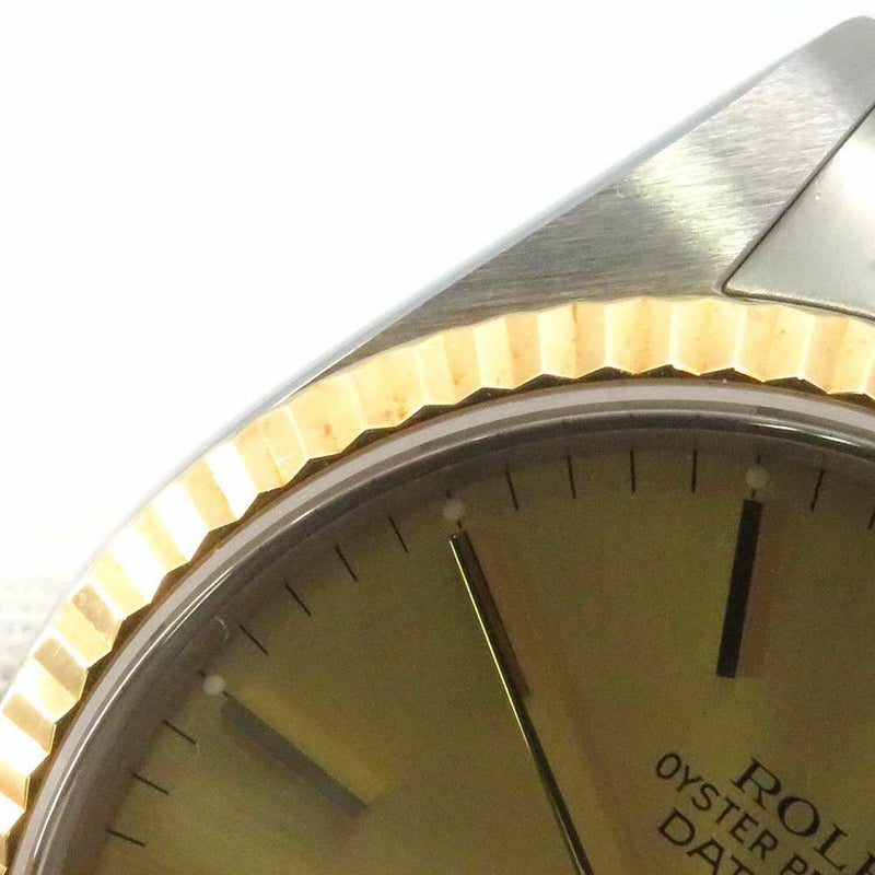 ロレックス デイトジャスト L番 SS/K18YG 116233 ROLEX 腕時計 シャンパン文字盤