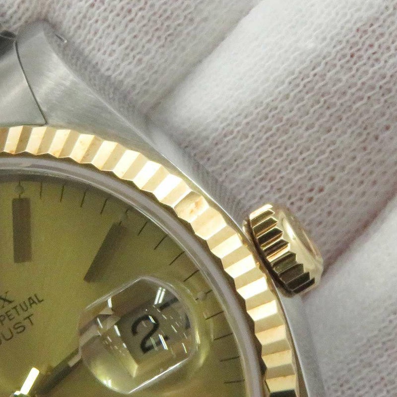 ロレックス デイトジャスト L番 SS/K18YG 116233 ROLEX 腕時計 シャンパン文字盤