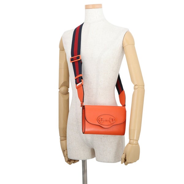 グッチ ショルダーバッグ ホースビット 1955 レザー 724713 GUCCI バッグ 2way