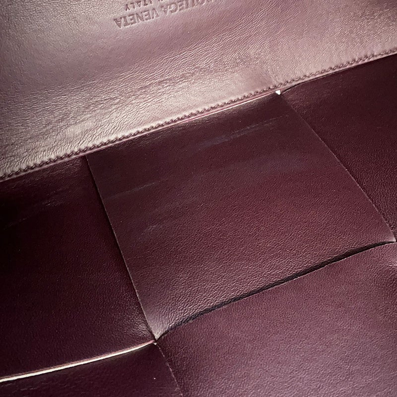 ボッテガヴェネタ ハンドバッグ マキシイントレチャート アルコトート スモール ラムスキン 609175 BOTTEGA VENETA