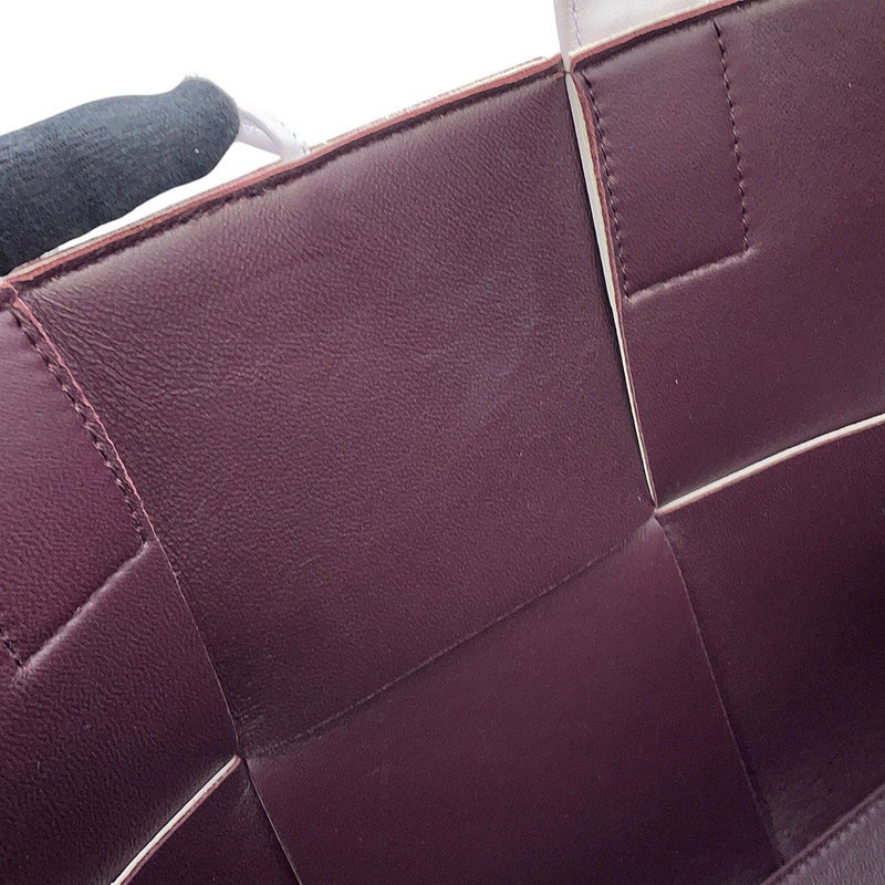 ボッテガヴェネタ ハンドバッグ マキシイントレチャート アルコトート スモール ラムスキン 609175 BOTTEGA VENETA