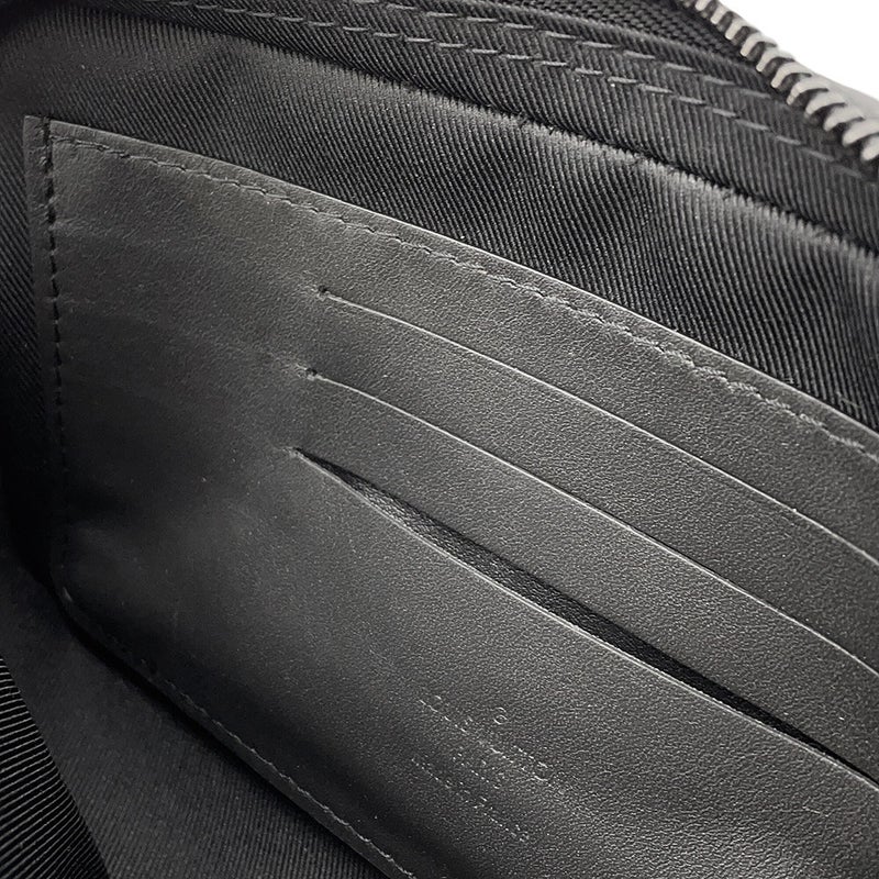 ルイヴィトン セカンドバッグ モノグラム・トリヨン ポシェット・ヴォルガ M55703 LOUIS VUITTON 黒 ブラック