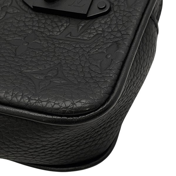ルイヴィトン セカンドバッグ モノグラム・トリヨン ポシェット・ヴォルガ M55703 LOUIS VUITTON 黒 ブラック