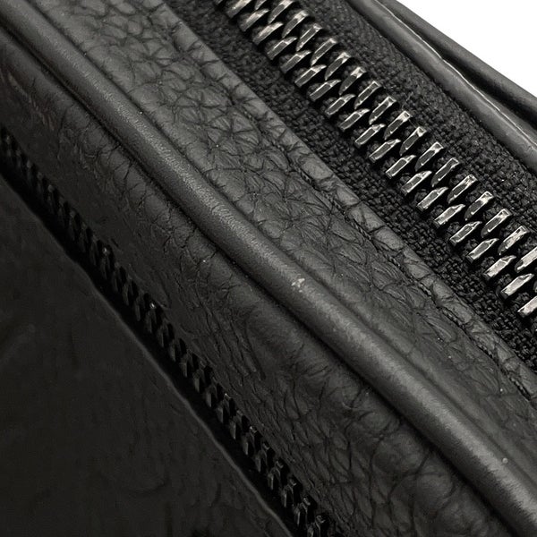 ルイヴィトン セカンドバッグ モノグラム・トリヨン ポシェット・ヴォルガ M55703 LOUIS VUITTON 黒 ブラック