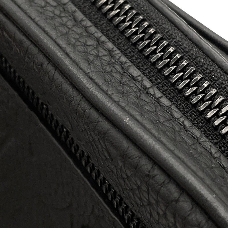 ルイヴィトン セカンドバッグ モノグラム・トリヨン ポシェット・ヴォルガ M55703 LOUIS VUITTON 黒 ブラック