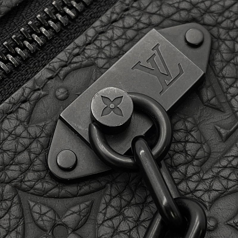 ルイヴィトン セカンドバッグ モノグラム・トリヨン ポシェット・ヴォルガ M55703 LOUIS VUITTON 黒 ブラック