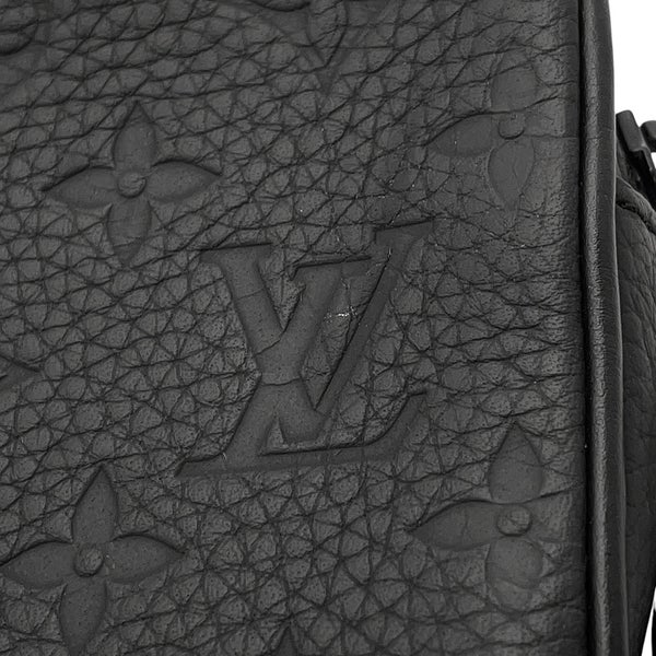 ルイヴィトン セカンドバッグ モノグラム・トリヨン ポシェット・ヴォルガ M55703 LOUIS VUITTON 黒 ブラック