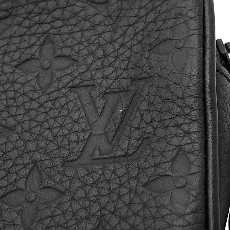 ルイヴィトン セカンドバッグ モノグラム・トリヨン ポシェット・ヴォルガ M55703 LOUIS VUITTON 黒 ブラック