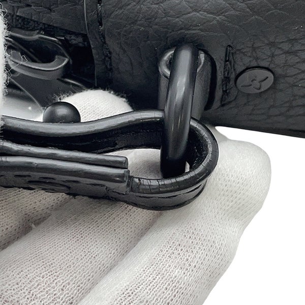 ルイヴィトン セカンドバッグ モノグラム・トリヨン ポシェット・ヴォルガ M55703 LOUIS VUITTON 黒 ブラック