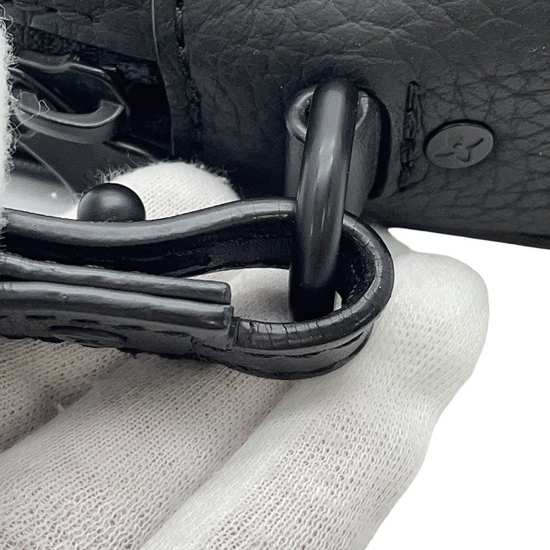 ルイヴィトン セカンドバッグ モノグラム・トリヨン ポシェット・ヴォルガ M55703 LOUIS VUITTON 黒 ブラック