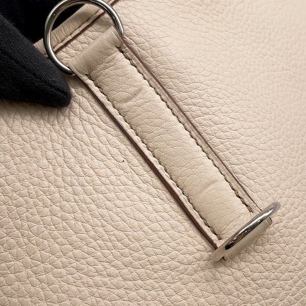 エルメス ショルダーバッグ トリム35 アイボリー/シルバー金具 トリヨンクレマンス □E刻印
