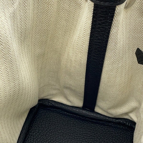 エルメス トートバッグ ガーデンパーティTPM ブラック/シルバー金具 ネゴンダ B刻印 HERMES Garden Party 黒