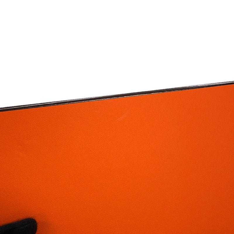 エルメス ネックレス トネール スモール ブラック/シルバー金具 HERMES アクセサリー 黒