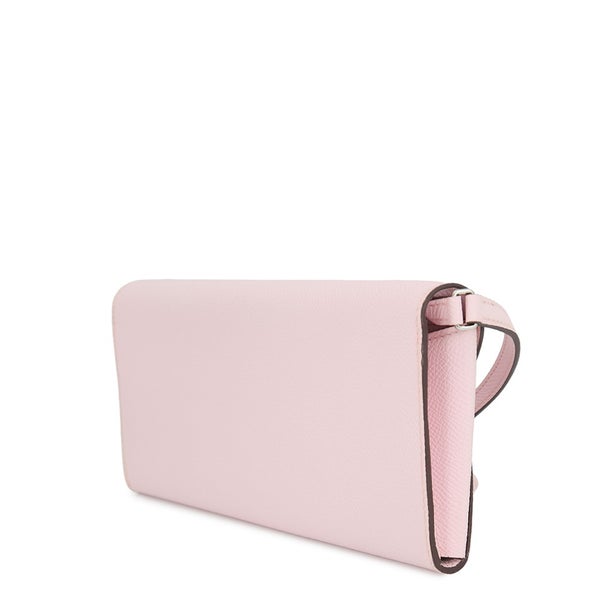 エルメス 長財布 シェーヌダンクル トゥーゴー ローズダーリン/シルバー金具 エプソン W刻印 HERMES 財布