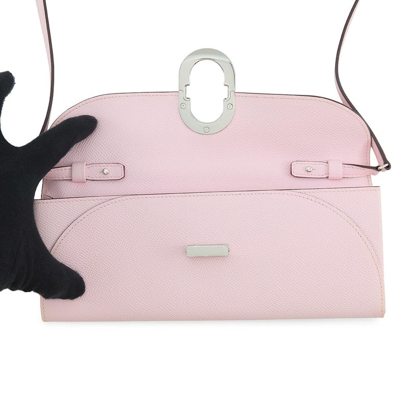 エルメス 長財布 シェーヌダンクル トゥーゴー ローズダーリン/シルバー金具 エプソン W刻印 HERMES 財布