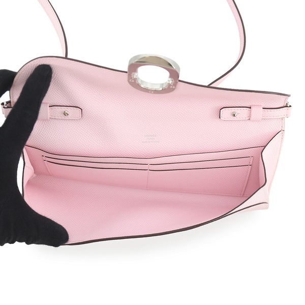 エルメス 長財布 シェーヌダンクル トゥーゴー ローズダーリン/シルバー金具 エプソン W刻印 HERMES 財布