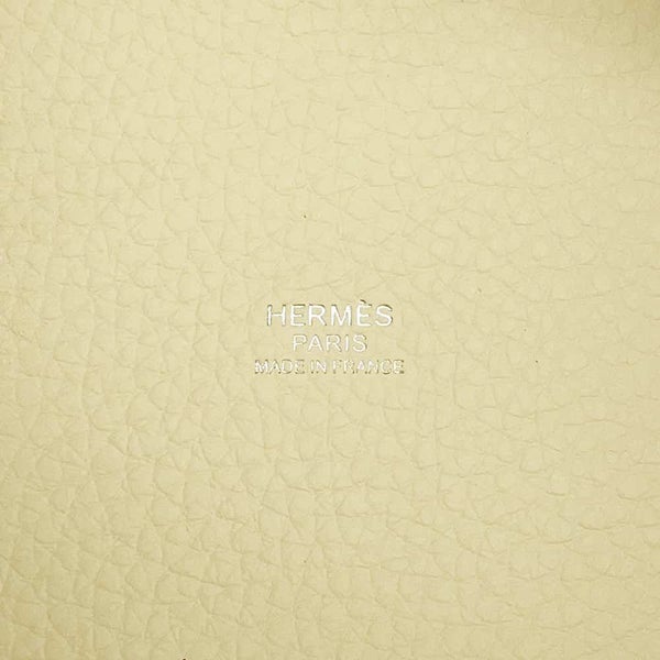 エルメス ハンドバッグ ピコタンロックPM ジョーヌミルトン/シルバー金具 トリヨンクレマンス K刻印
