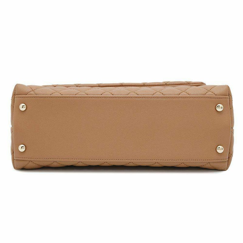 シャネル ハンドバッグ マトラッセ ココマーク ココハンドル キャビアスキン リザード A92991 2wayショルダーバッグ