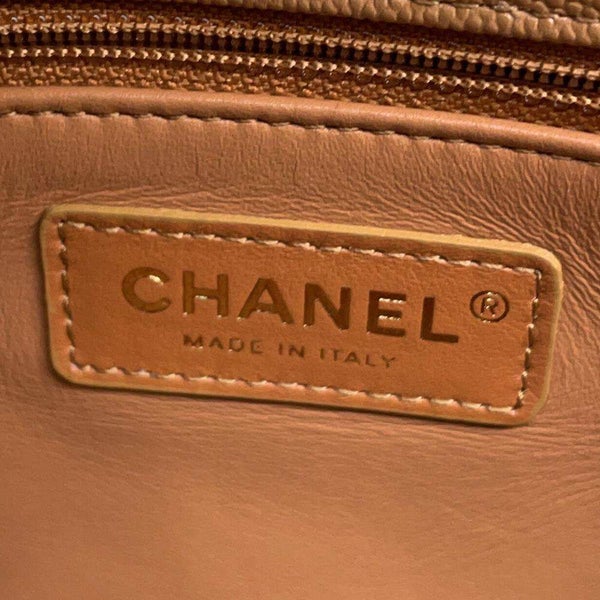 シャネル ハンドバッグ マトラッセ ココマーク ココハンドル キャビアスキン リザード A92991 2wayショルダーバッグ