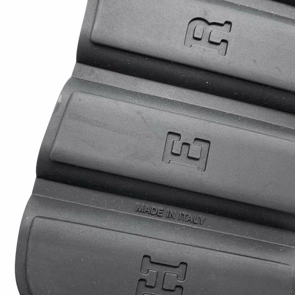 エルメス スニーカー インパルス ナイロン/レザー レディースサイズ35.5 HERMES 靴 黒 白