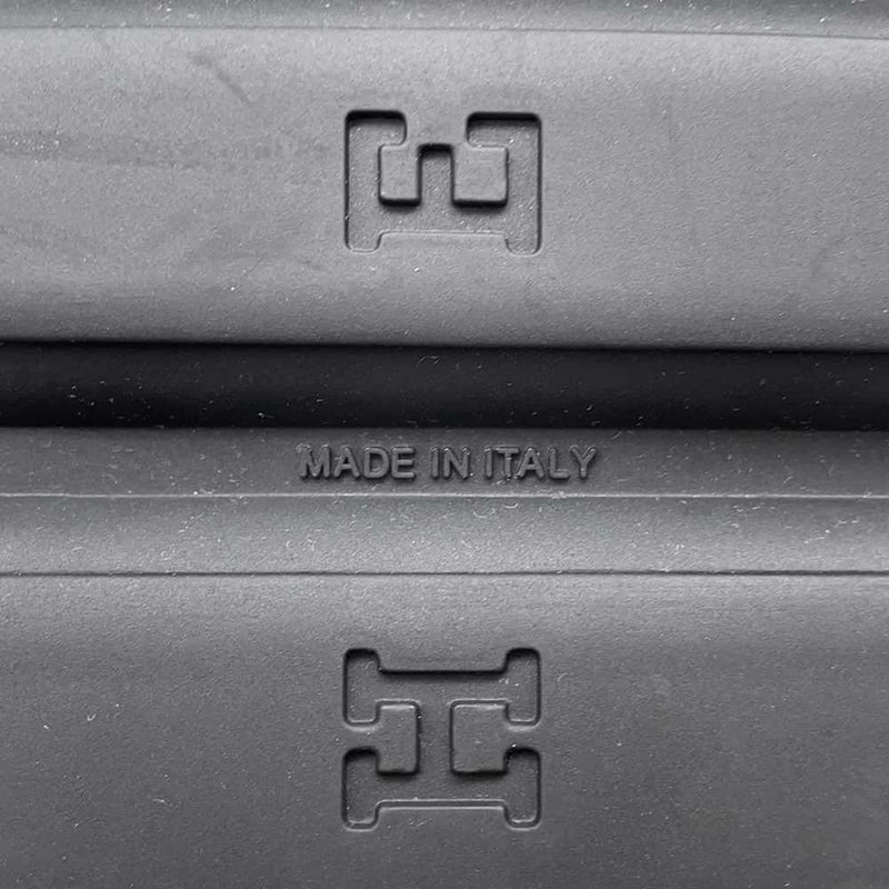 エルメス スニーカー インパルス ナイロン/レザー レディースサイズ35.5 HERMES 靴 黒 白