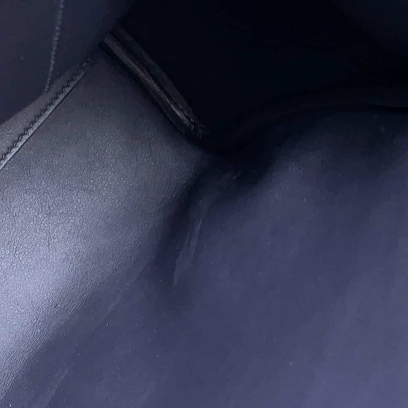 エルメス ボディバッグ ケリー アッカドGM ブルーニュイ/シルバー金具 トゴ B刻印 メンズ