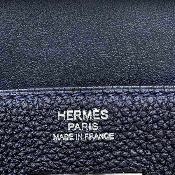 エルメス ボディバッグ ケリー アッカドGM ブルーニュイ/シルバー金具 トゴ B刻印 メンズ