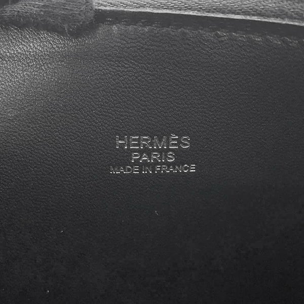 エルメス ハンドバッグ ボリード27 ブラック/シルバー金具 エプソン Y刻印 2wayショルダー 黒