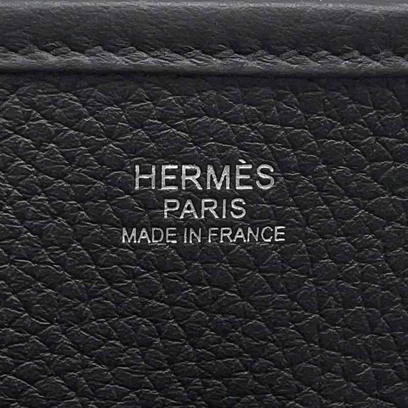 エルメス ショルダーバッグ エブリン3 PM ブラック/シルバー金具 トリヨンクレマンス W刻印 黒