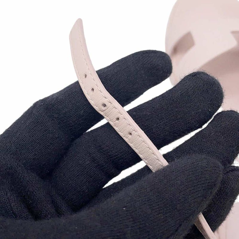 エルメス サンダル サントリーニ デニム レディースサイズ35 HERMES 靴