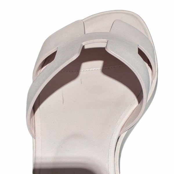 エルメス サンダル サントリーニ デニム レディースサイズ35 HERMES 靴