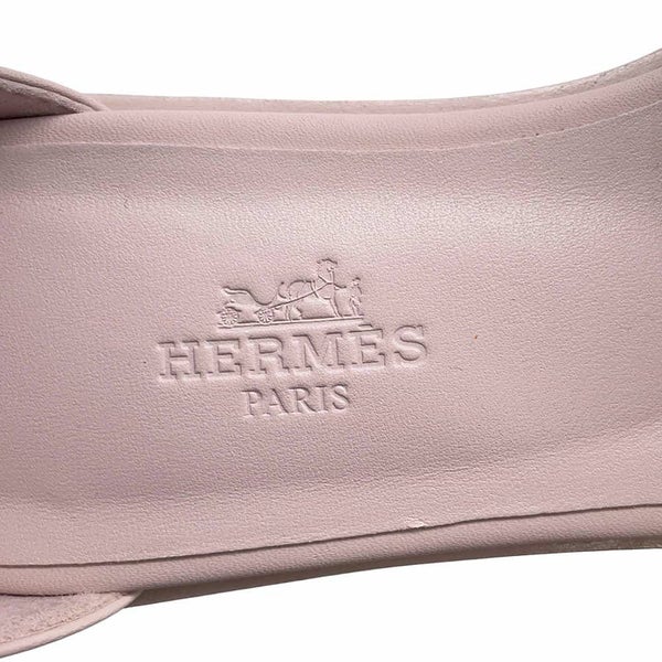 エルメス サンダル サントリーニ デニム レディースサイズ35 HERMES 靴