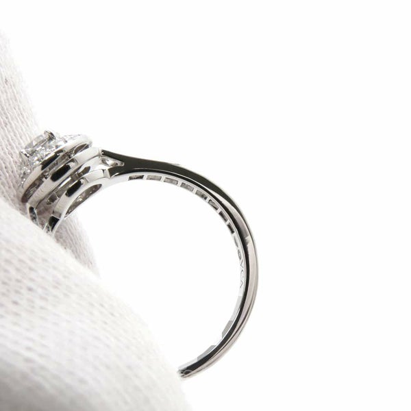 ヴァンクリーフ&アーペル リング イコーヌ ソリティア ダイヤ 29P 中石約0.3ct Pt950 リングサイズ48 VCARG33200 指輪 ジュエリー
